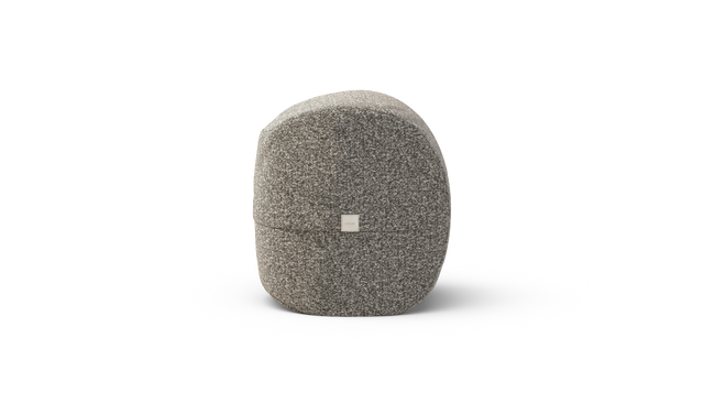vetsak | Footsak - Pebble - Platinum
