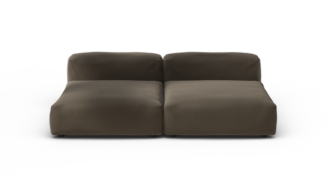 vetsak | Sofa Set 01 Large - Breeze - Brown | Modular Sofa | 3.5 Seater