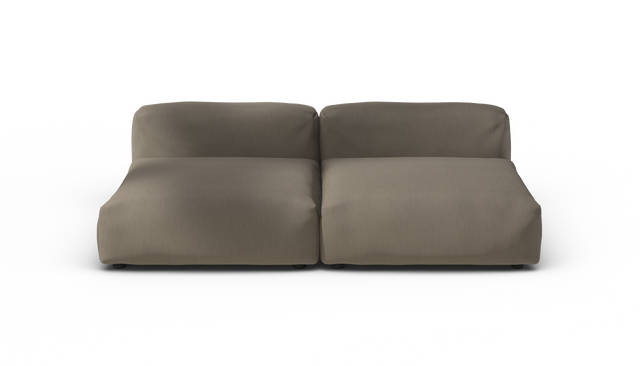 vetsak | Sofa Set 01 Large - Terrain - Driftwood | Modular Sofa | 3.5 Seater