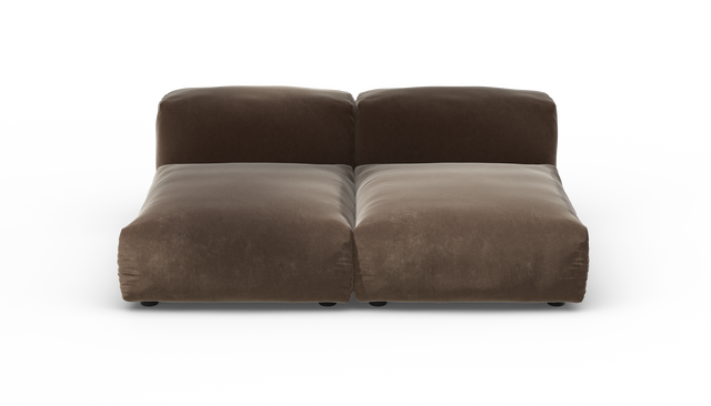 vetsak | Sofa Set 01 Medium - Suave - Espresso | Modular Sofa | 2.5 Seater