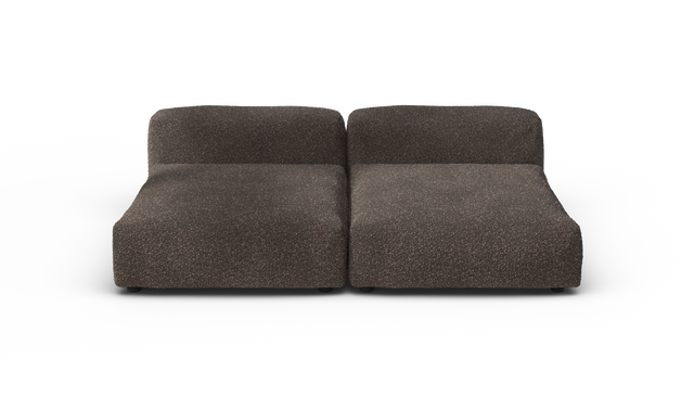 vetsak | Sofa Set 01 XLarge - Nub - Walnut | Modular Sofa | 3.5 Seater