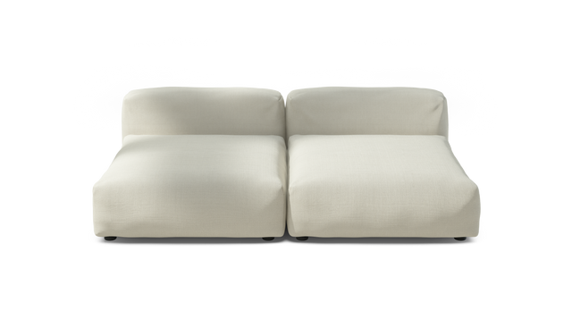 vetsak | Sofa Set 01 XLarge - Pique - Creme | Modular Sofa | 3.5 Seater
