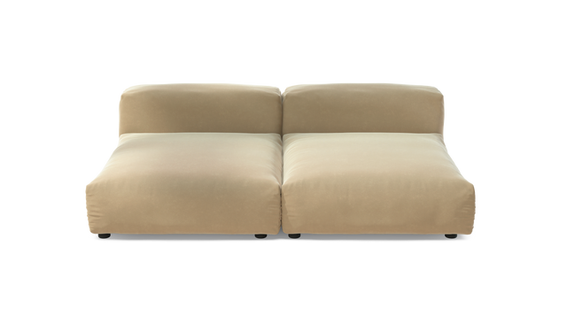 vetsak | Sofa Set 01 XLarge - Suave - Creme | Modular Sofa | 3.5 Seater