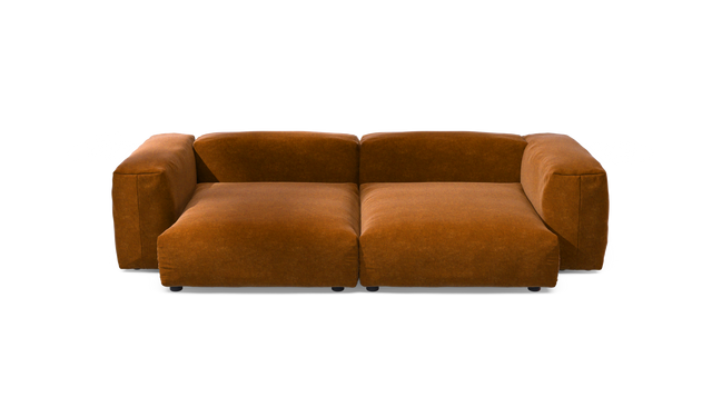 vetsak | Sofa Set 02 XLarge - Suave - Honey | Modular Sofa | 3.5 Seater | Big Sofa