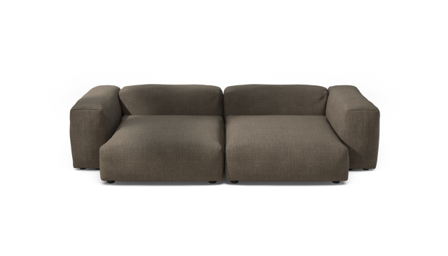 vetsak | Sofa Set 02 XLarge - Pique - Taupe | Modular Sofa | 3.5 Seater | Big Sofa