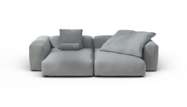 vetsak | Sofa Set 02 XLarge - Ridge - Limestone | Modular Sofa | 3.5 Seater | Big Sofa
