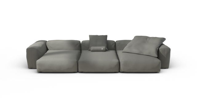 vetsak | Sofa Set 05 - Terrain - Flint | Modular Sofa | 5 Seater | Big Sofa | Corner Sofa