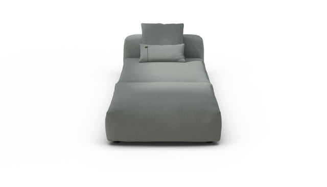 vetsak | Sofa Set 07 - Sun Lounger - Breeze - Sage | Modular Sofa | 2 Seater | Daybed | Chaiselounge