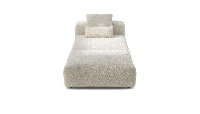 vetsak | Sofa Set 07 - Sun Lounger - Doodle - Creme | Modular Sofa | 2 Seater | Daybed | Chaiselounge