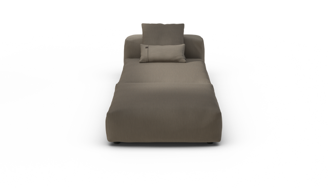 vetsak | Sofa Set 07 - Sun Lounger - Terrain - Driftwood | Modular Sofa | 2 Seater | Daybed | Chaiselounge