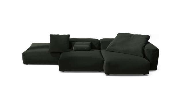 vetsak | Sofa Set 09 - The Island - Loop Loop - Mousse | Modular Sofa | 7 Seater | Sofa Island