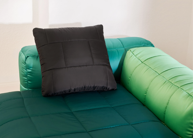 Big Pillow - Bricks - Raven - 60cm x 60cm